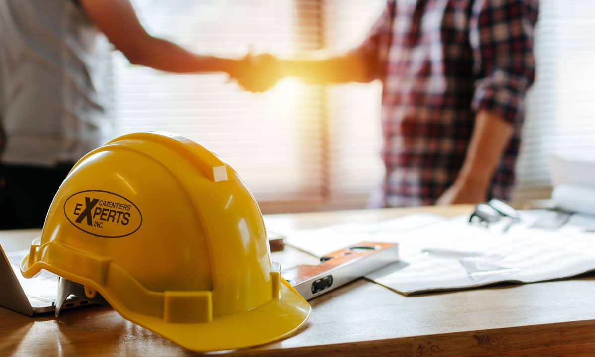 Entente de service pour balcon béton | Cimentiers Experts